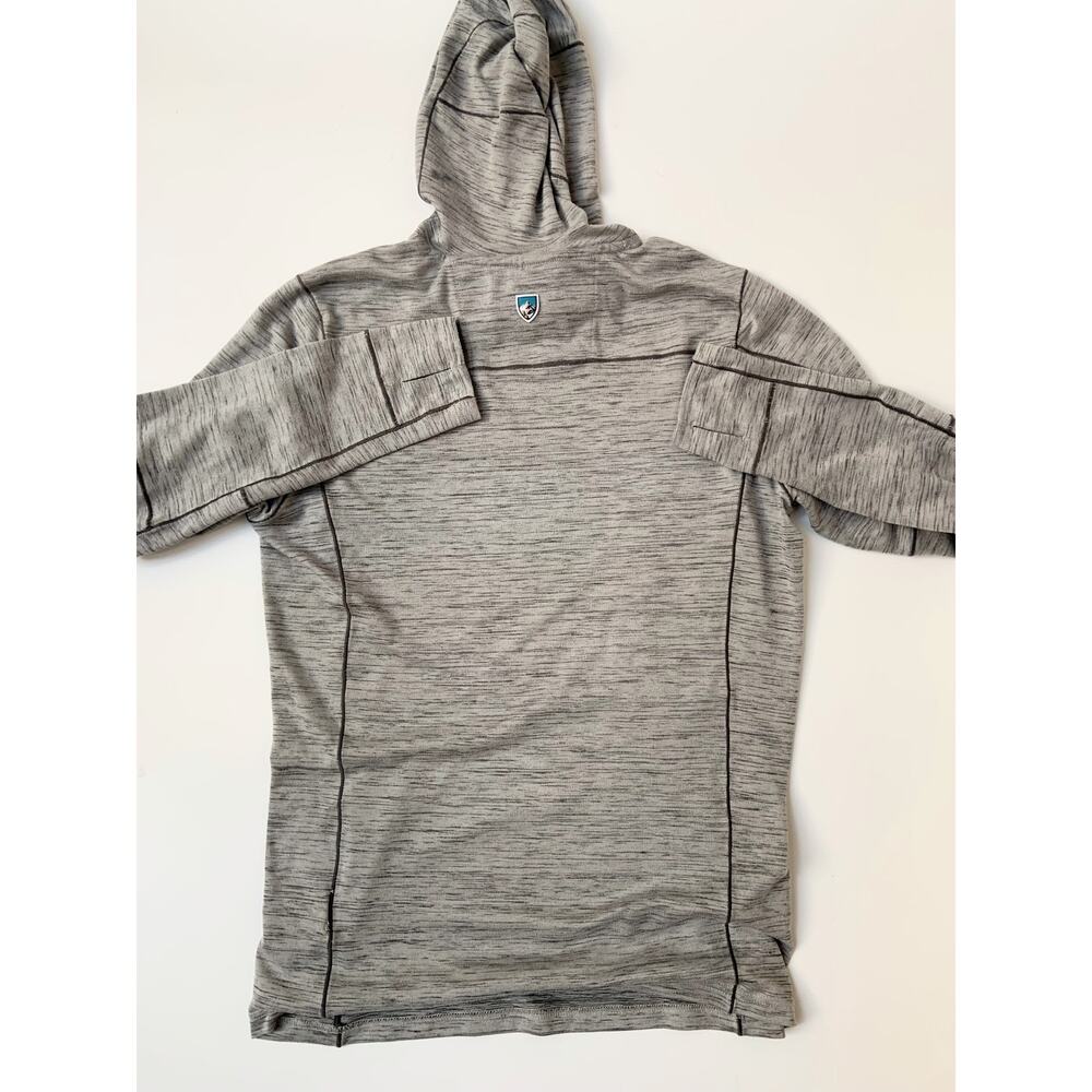 Kuhl Born in the Mountains Men's Alloy Hoody Heather Gray Small - Picture 8 of 12